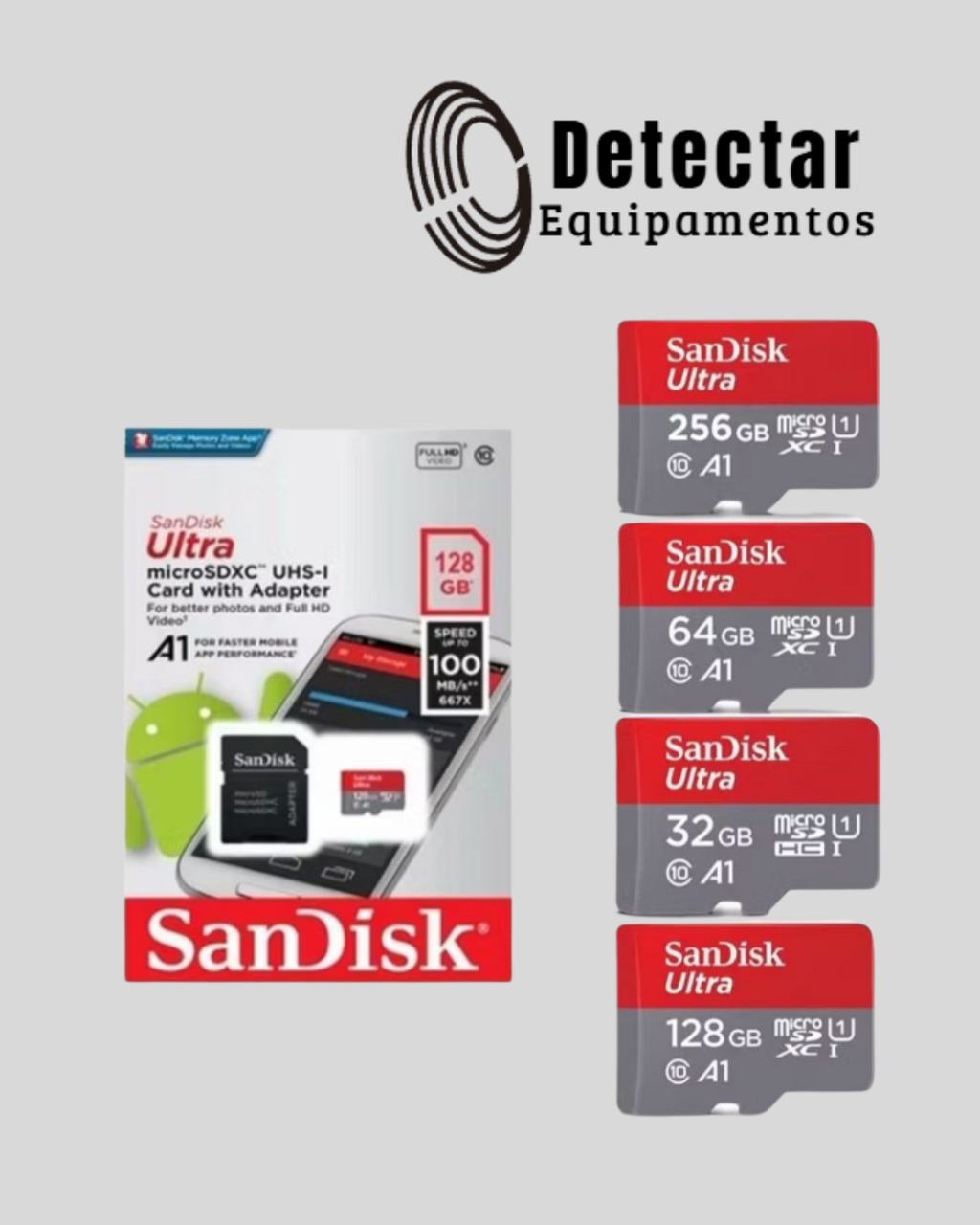 CARTÃO DE MEMÓRIA SANDISK MICRO SD – CLASS 10